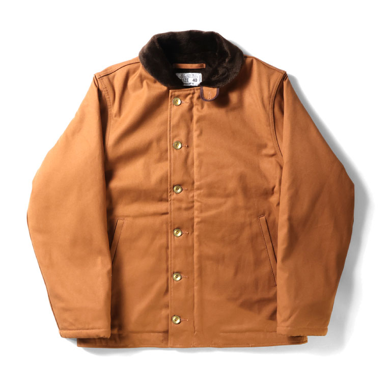 HOUSTON / ヒューストン 51408 SELVIDGE DUCK N-1 DECK JACKET