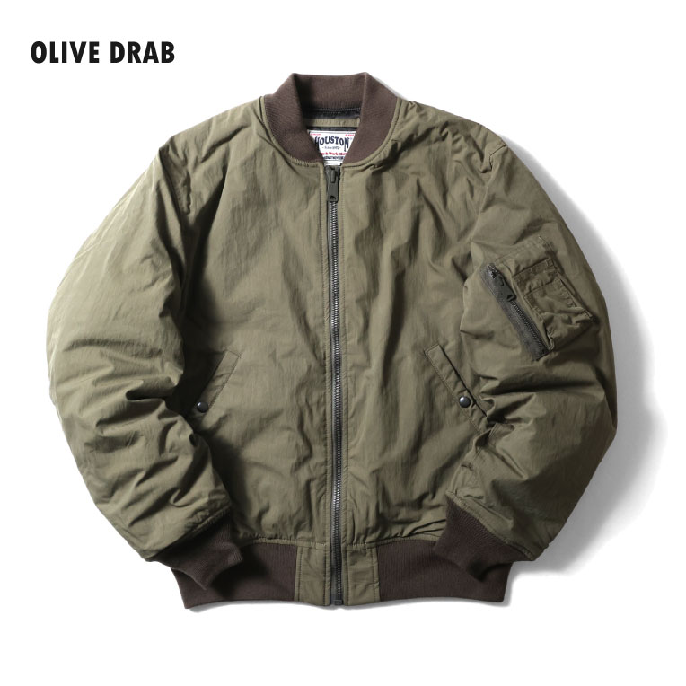 HOUSTON（ヒューストン） 51433 N/C LIGHT MA-1FLIGHT JACKET / ライト