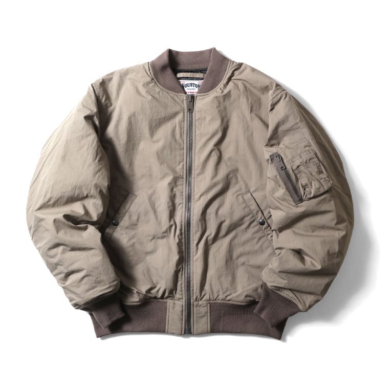 HOUSTON（ヒューストン） 51433 N/C LIGHT MA-1FLIGHT JACKET / ライト