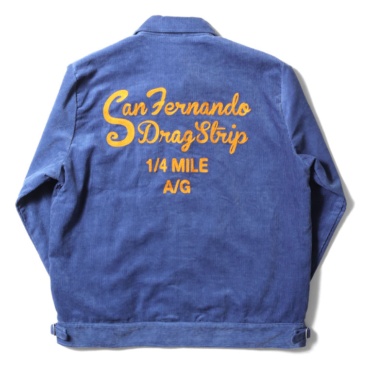 HOUSTON / ヒューストン 51449 CORDUROY EMBROIDERY JACKET (CLASSIC) / コーデュロイ刺繍ジャケット -全3色-