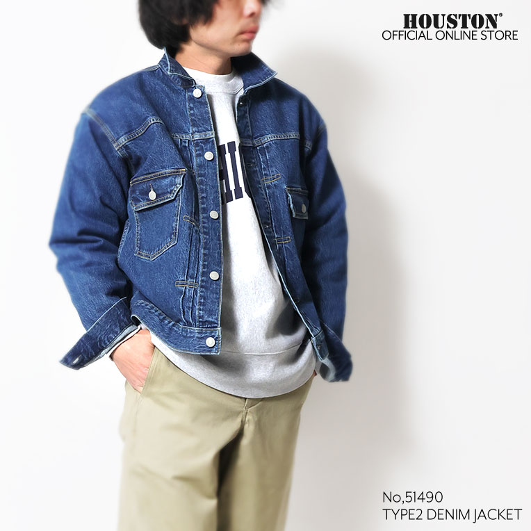 HOUSTON（ヒューストン） 51490 CONE DENIM TYPE2 DENIM JACKET