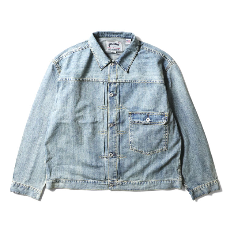 HOUSTON（ヒューストン） 51498 US COTTON DENIM SHIRT JACKET / US