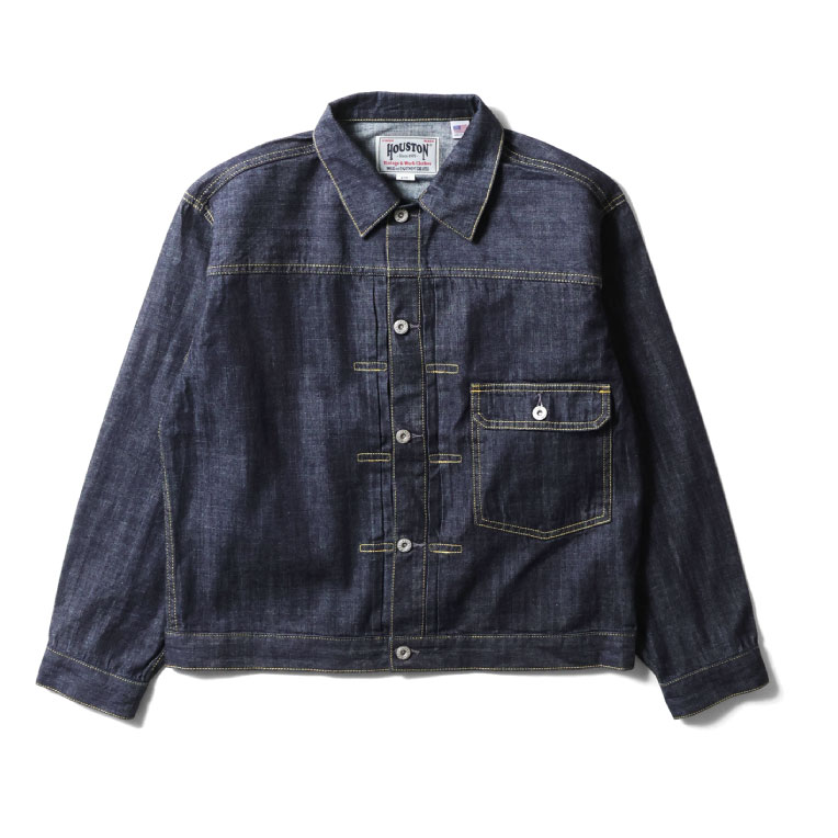 HOUSTON / ヒューストン 51498 US COTTON DENIM SHIRT JACKET US