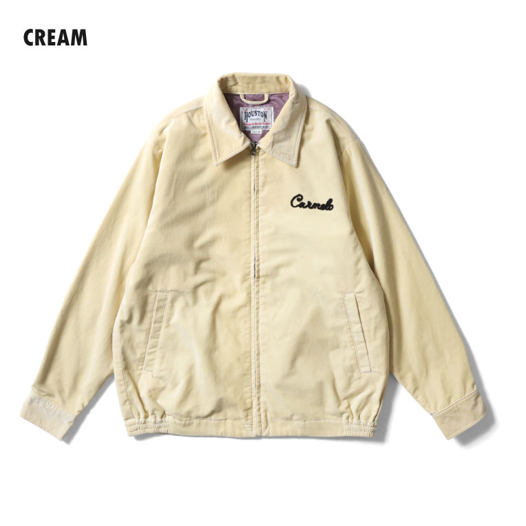 HOUSTON（ヒューストン） 51510 COTTON VELVETEEN HARRINGTON JACKET