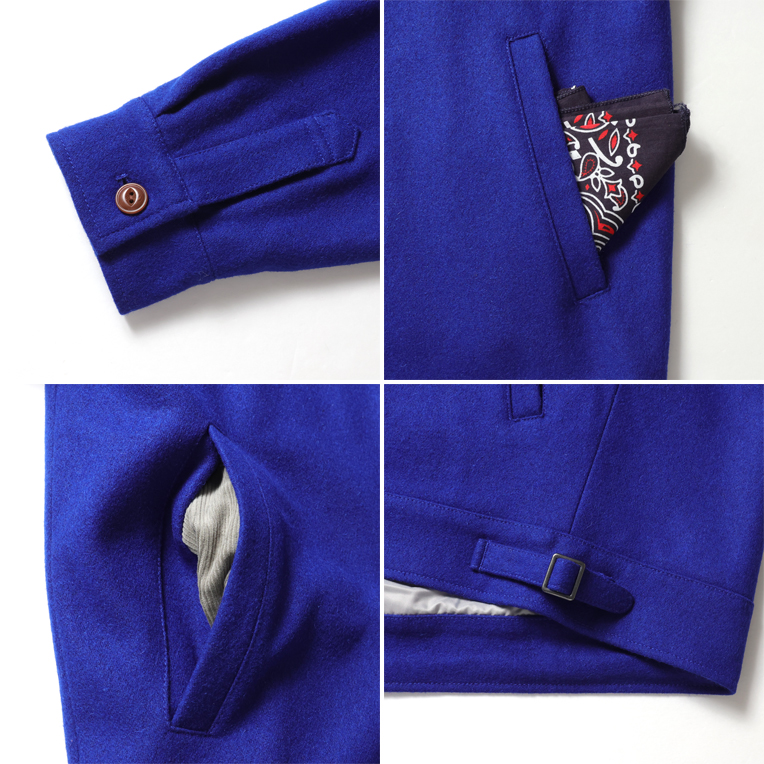 HOUSTON（ヒューストン） 51519 MELTON FFA JACKET / メルトン FFA