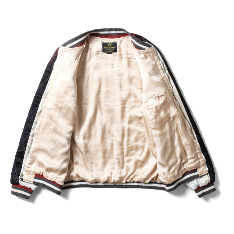 HOUSTON（ヒューストン） 51527vw VINTAGE WASH RAYON SOUVENIR JACKET