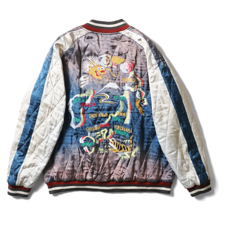 HOUSTON（ヒューストン） 51527vw VINTAGE WASH RAYON SOUVENIR JACKET