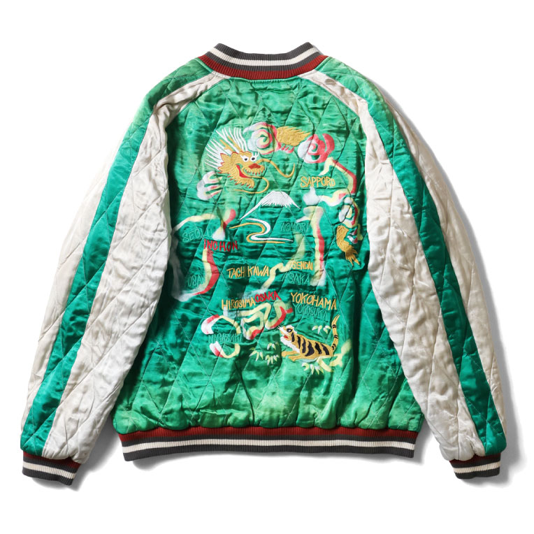 HOUSTON（ヒューストン） 51527vw VINTAGE WASH RAYON SOUVENIR JACKET