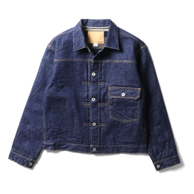 HOUSTON / ヒューストン 51541 TYPE1 BLANKET DENIM JACKET / タイプ1ブランケットデニムジャケット -全1色-の画像