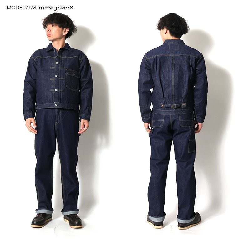 HOUSTON（ヒューストン） 51541 TYPE1 BLANKET DENIM JACKET / タイプ1