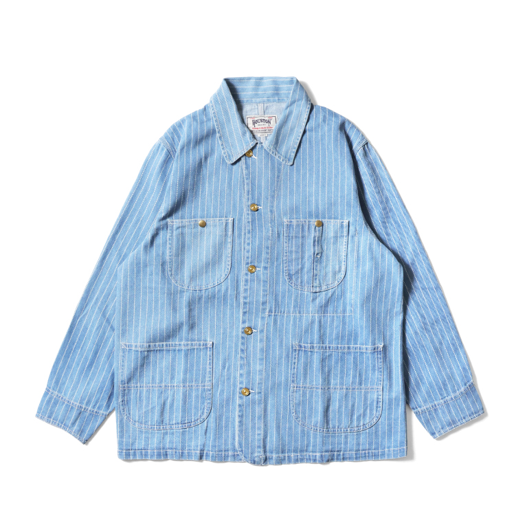 HOUSTON（ヒューストン） 51548 WABASH DENIM RAILROAD COVERALL