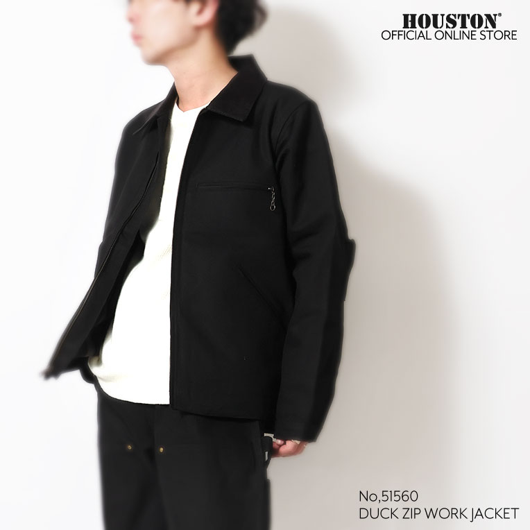 HOUSTON（ヒューストン） 51560 DUCK ZIP WORK JACKET / ダックジップ