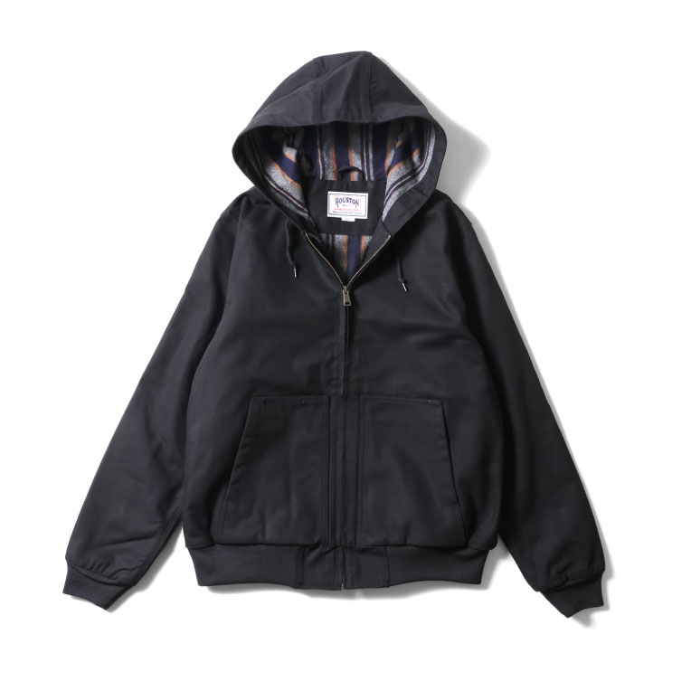 HOUSTON（ヒューストン） 51561 DUCK ZIP WORK HOODIE / ダックジップ