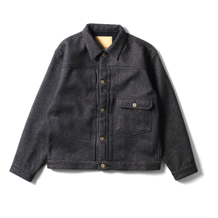 HOUSTON / ヒューストン 51572 BEACH CLOTH TRACK JACKET / ビーチクロストラックジャケット -全2色-の画像