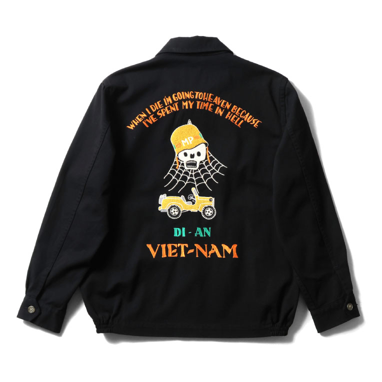 HOUSTON（ヒューストン） 51577 VIETNAM JACKET(SKULL) / ベトナム