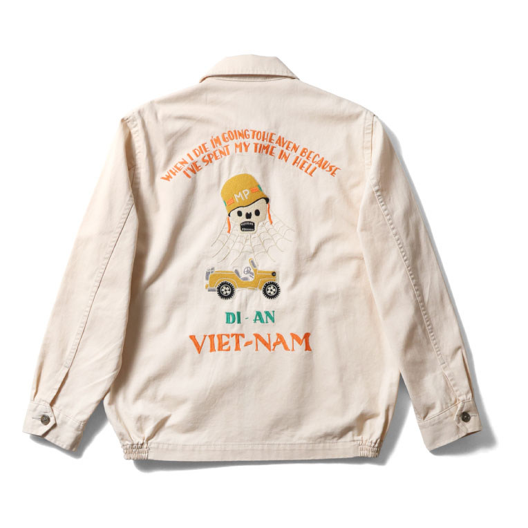 HOUSTON（ヒューストン） 51577 VIETNAM JACKET(SKULL) / ベトナム