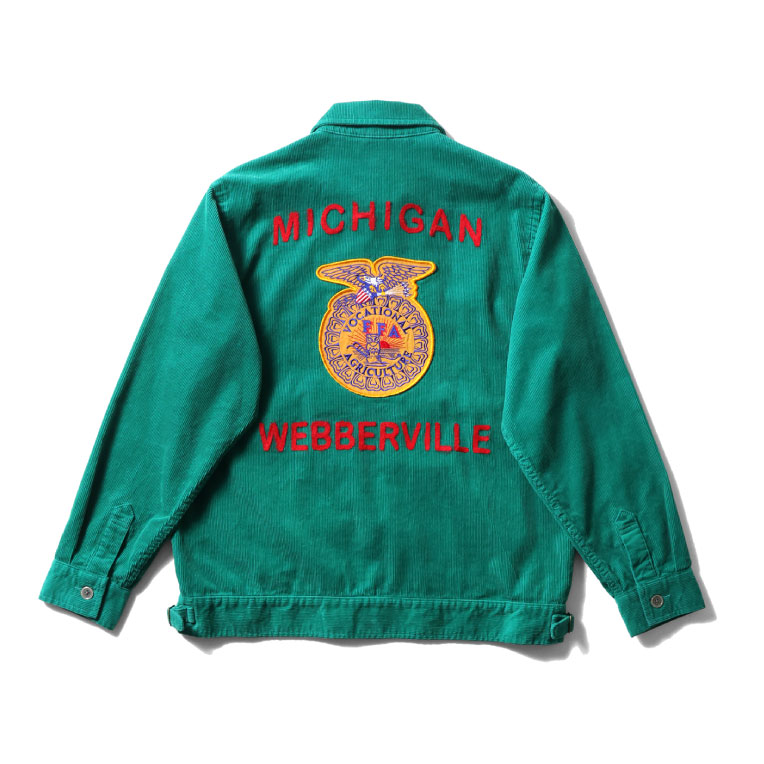 HOUSTON（ヒューストン） 51596 CORDUROY FFA JACKET / コーデュロイ
