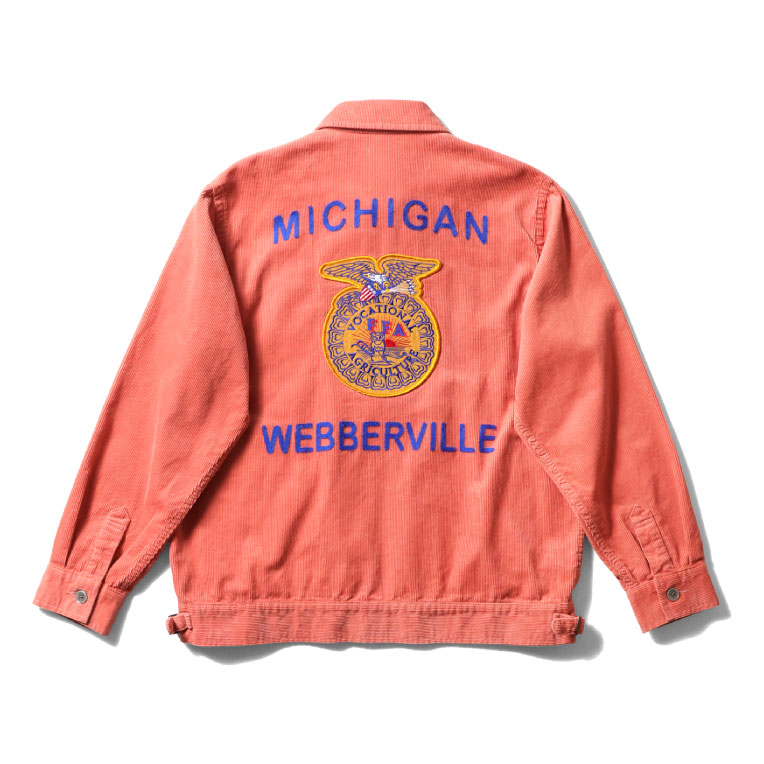 HOUSTON(ヒューストン) 51596 CORDUROY FFA JACKET / コーデュロイ HOUSTON(ヒューストン) 51596 CORDUROY FFA JACKET / コーデュロイ