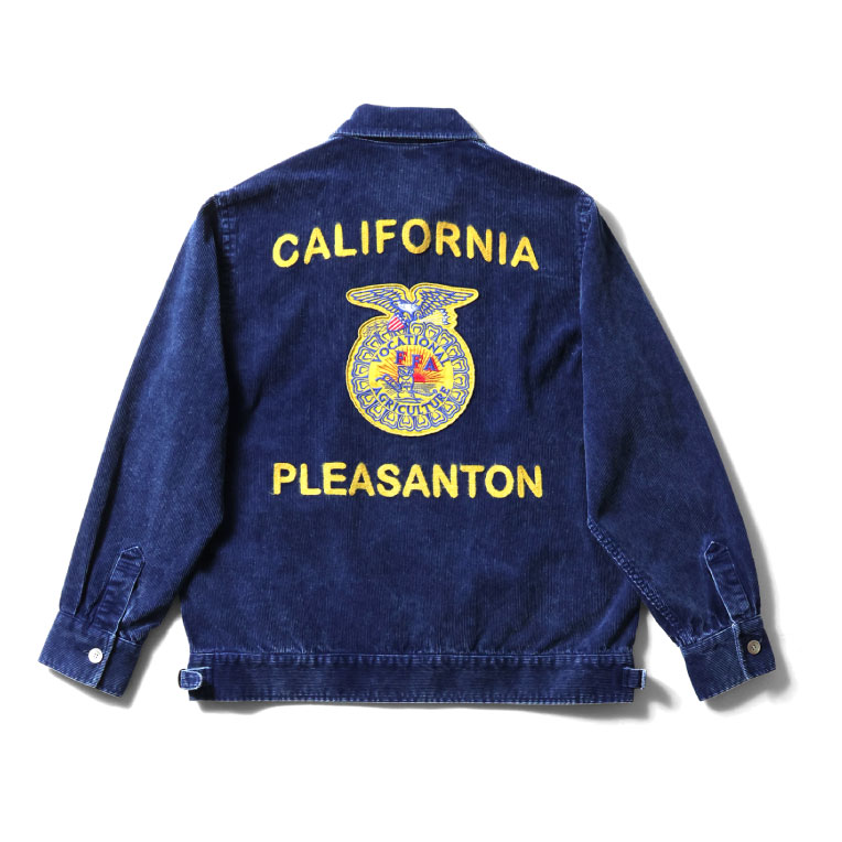 70s FFAジャケットCalifornia ヴィンテージ コーデュロイ HOUSTON（ヒューストン） 51597 INDIGO CORDUROY FFA JACKET