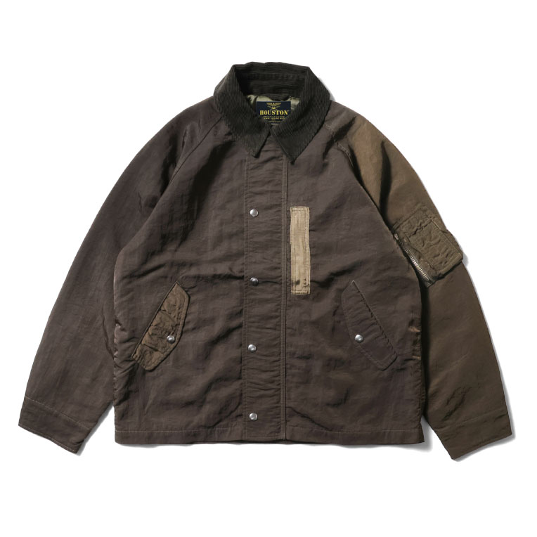 HOUSTON（ヒューストン） 51599 GARMENT DYE NYLON HUNTING JACKET