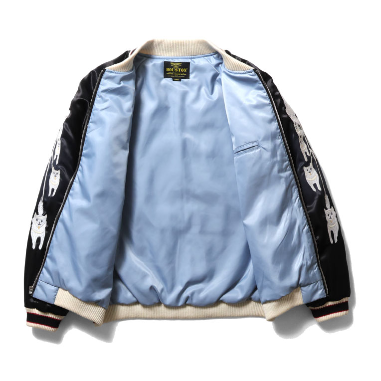 タグ付★2XL　ヒューストン　USED FINISHING スーベニアジャケット HOUSTON / ヒューストン 51603 USED FINISHING SOUVENIR JACKET(ALASKA