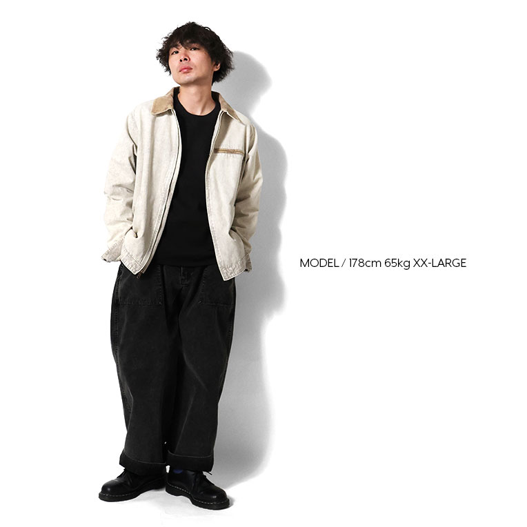 HOUSTON(ヒューストン) 51612 FADE WORK JACKET / フェードワーク HOUSTON(ヒューストン) 51612 FADE WORK JACKET / フェードワーク