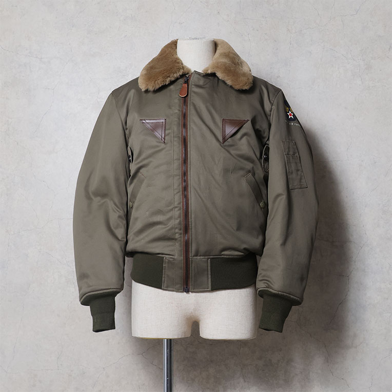 HOUSTON / ヒューストン 5503 B-15A FLIGHT JACKET/B-15Aフライトジャケット-全1色-の画像