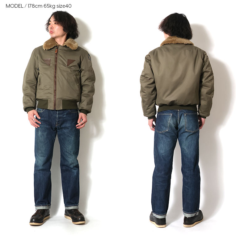 HOUSTON（ヒューストン） 5503 B-15A FLIGHT JACKET/B-15Aフライト