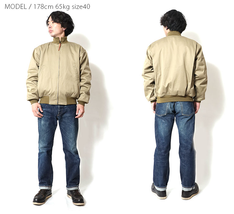 HOUSTON / ヒューストン 5B-1X TANKERS JACKET -3rd MODEL