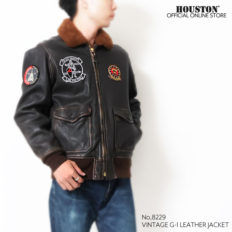 HOUSTON（ヒューストン） 8229 VINTAGE G-1 LEATHER JACKET