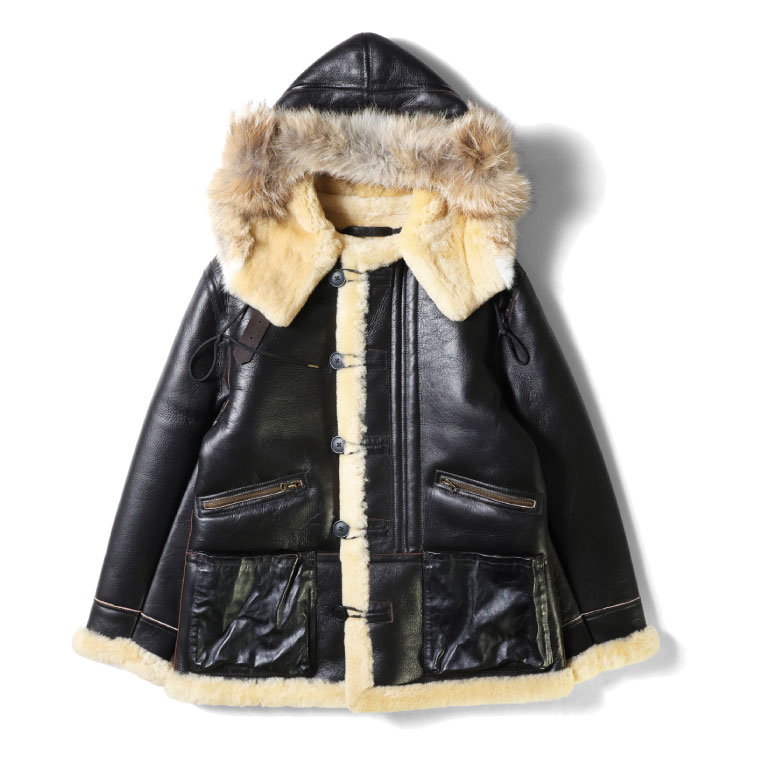 HOUSTON / ヒューストン 8230BC MOUTON B-7 FLIGHT JACKET / ムートンB-7フライトジャケット -全1色-の画像