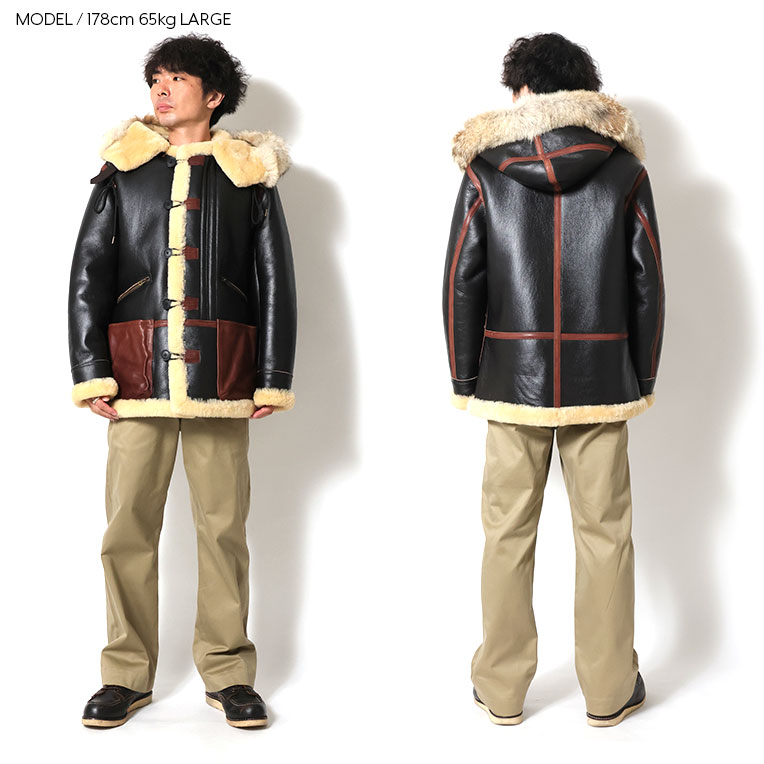 HOUSTON（ヒューストン） 8230 MOUTON B-7 FLIGHT JACKET / ムートンB
