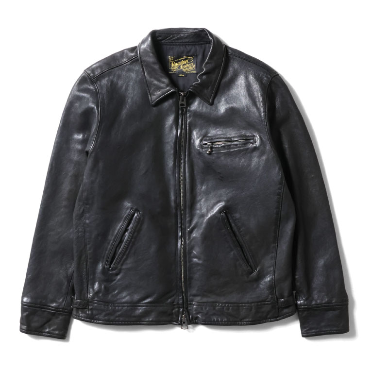 HOUSTON / ヒューストン 8236 LEATHER POLICEMAN JACKET / レザーポリスマンジャケット -全2色-の画像