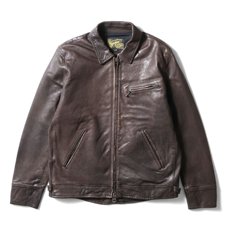 HOUSTON / ヒューストン 8236 LEATHER POLICEMAN JACKET / レザーポリスマンジャケット -全2色-の画像