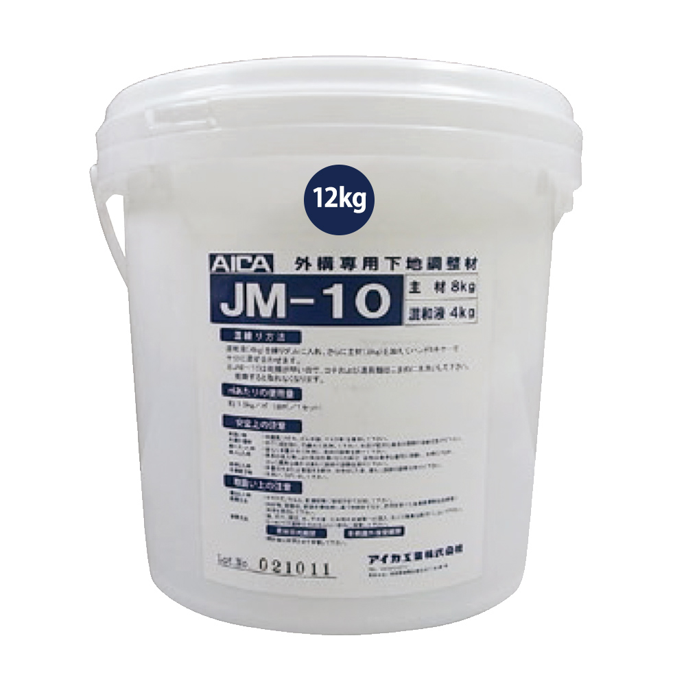 外構専用下地調整材 アイカ JM-10 ジョリパット 弾性樹脂モルタル 12kg