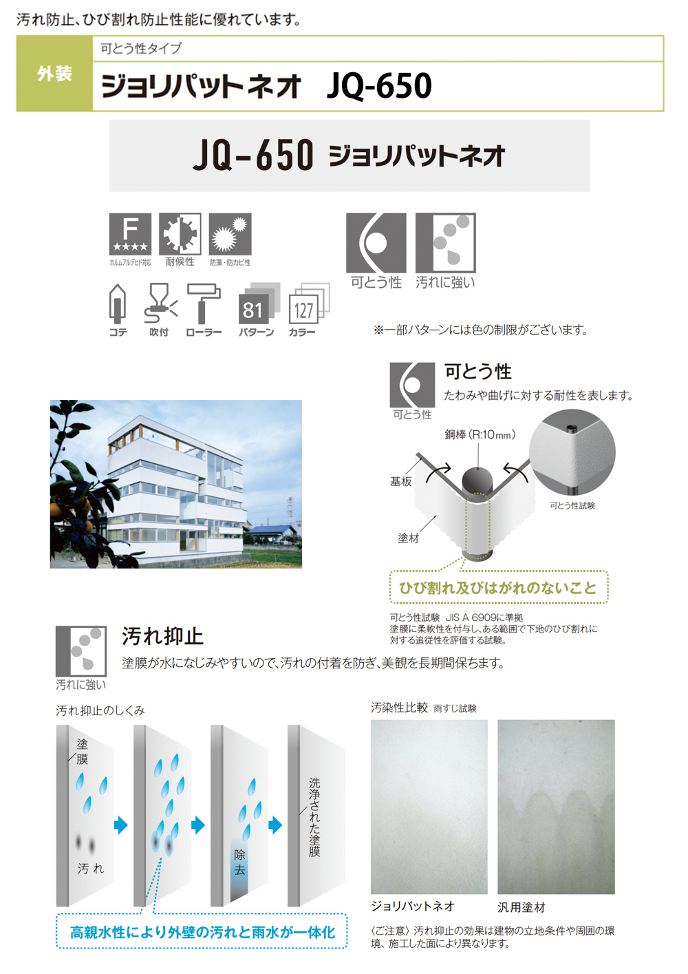 ジョリパットネオ JQ650 20kg 【メーカー直送便/代引不可】アイカ工業