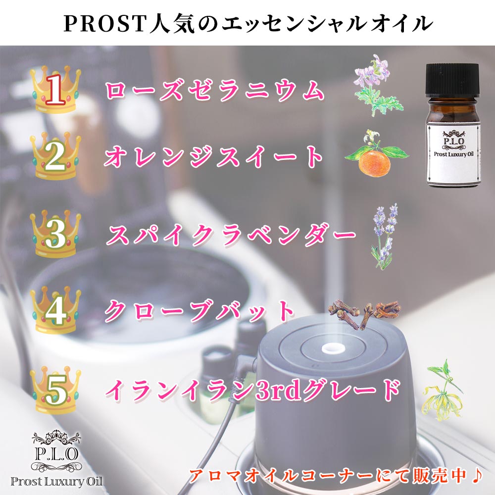 モバイルアロマディフューザー/加湿 アロマオイル モバイル : PROST