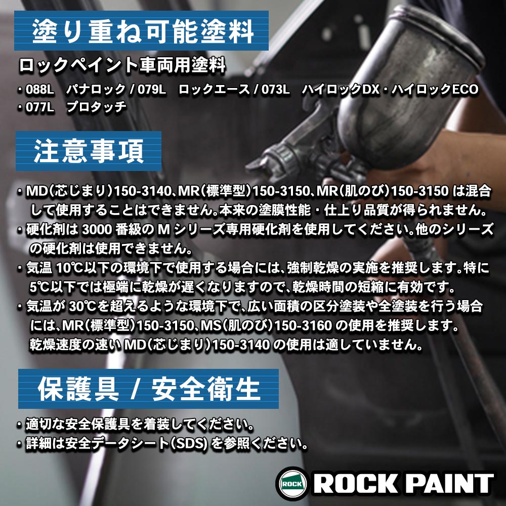 マルチトップ クリヤーMR（標準型）150-3150 500gセット/ロック