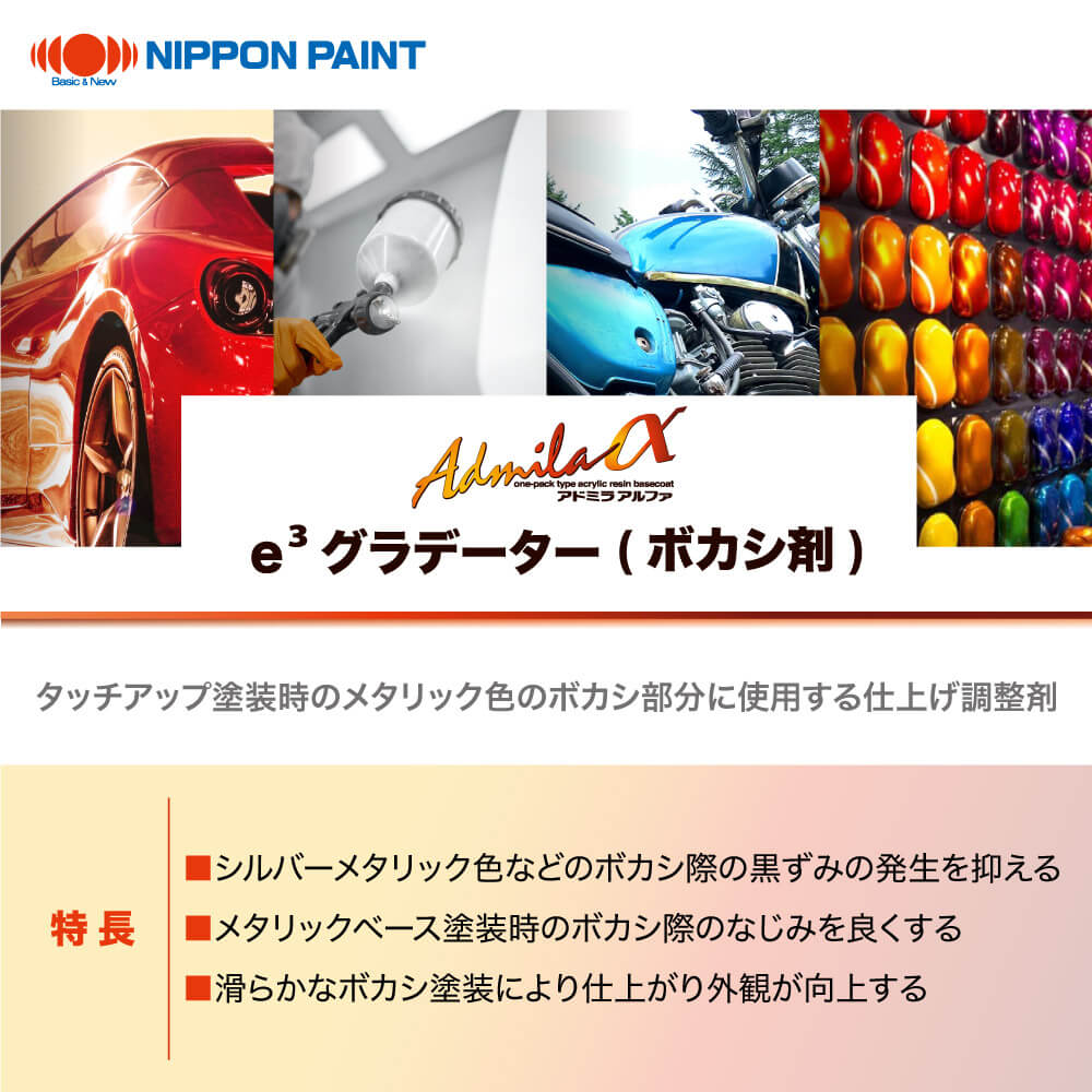 naxアドミラアルファe3グラデーター 0.8kg/日本ペイント ボカシ剤