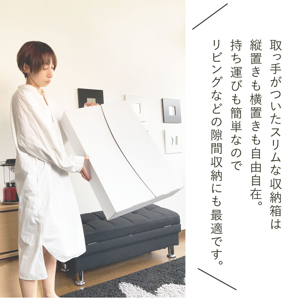 作品収納ボックス メモリアルボックス 作品ファイル 取っ手付 3