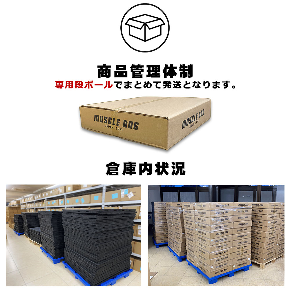 ジムマット 2枚セット 50×50 厚み25mm ゴムマット 筋トレ 衝撃吸収 