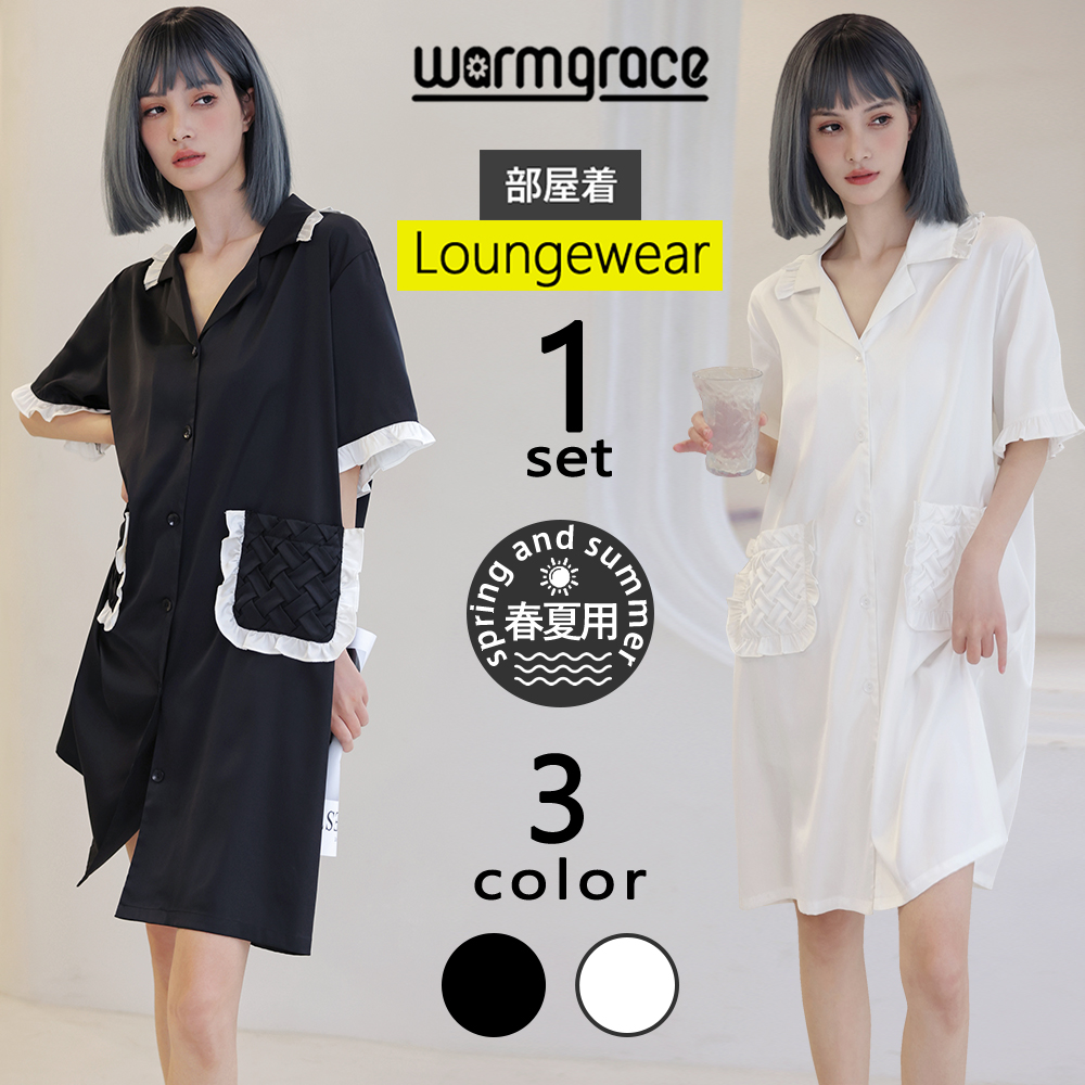 キャンディさま専用になりました　新品未使用　アナスイ　割烹着　ルームワンピ Amazon | [§DAY CLOTH∞Daycloth] ワンピース