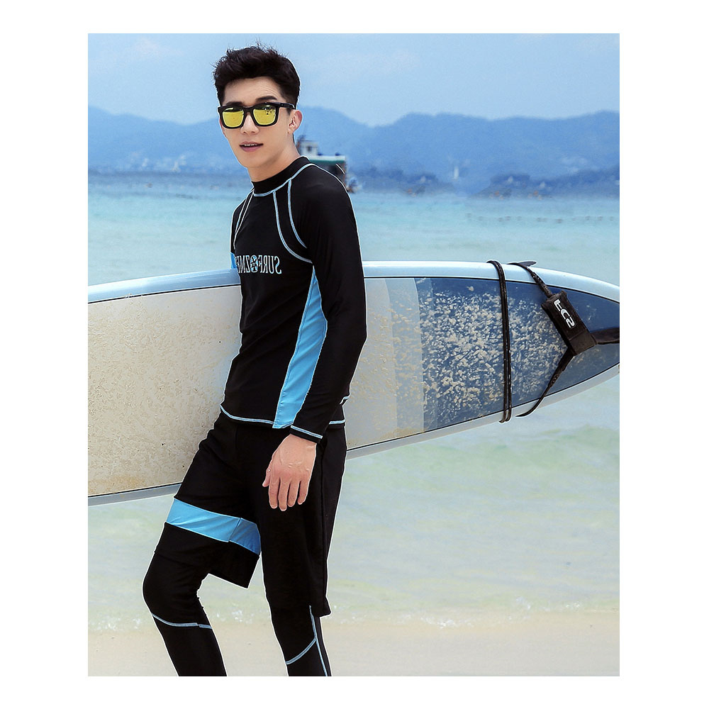フィットネス水着 体型カバー レディース メンズ 水着 ペア カップル お揃い セットアップ ラッシュガード 長袖 競泳水着