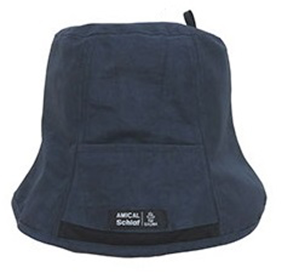サウナハット AMICAL.Schlaf 撥水速乾平天ポケッタブル 全5種類