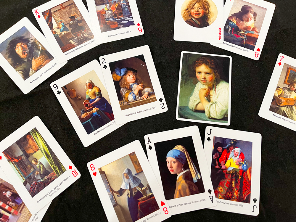 VERMEER PLAYING CARDS トランプ フェルメール : HERITAGE オンライン