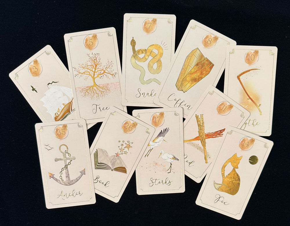 AZRA'S GOLDEN LENORMAND CARDS アズラズ・ゴールデン