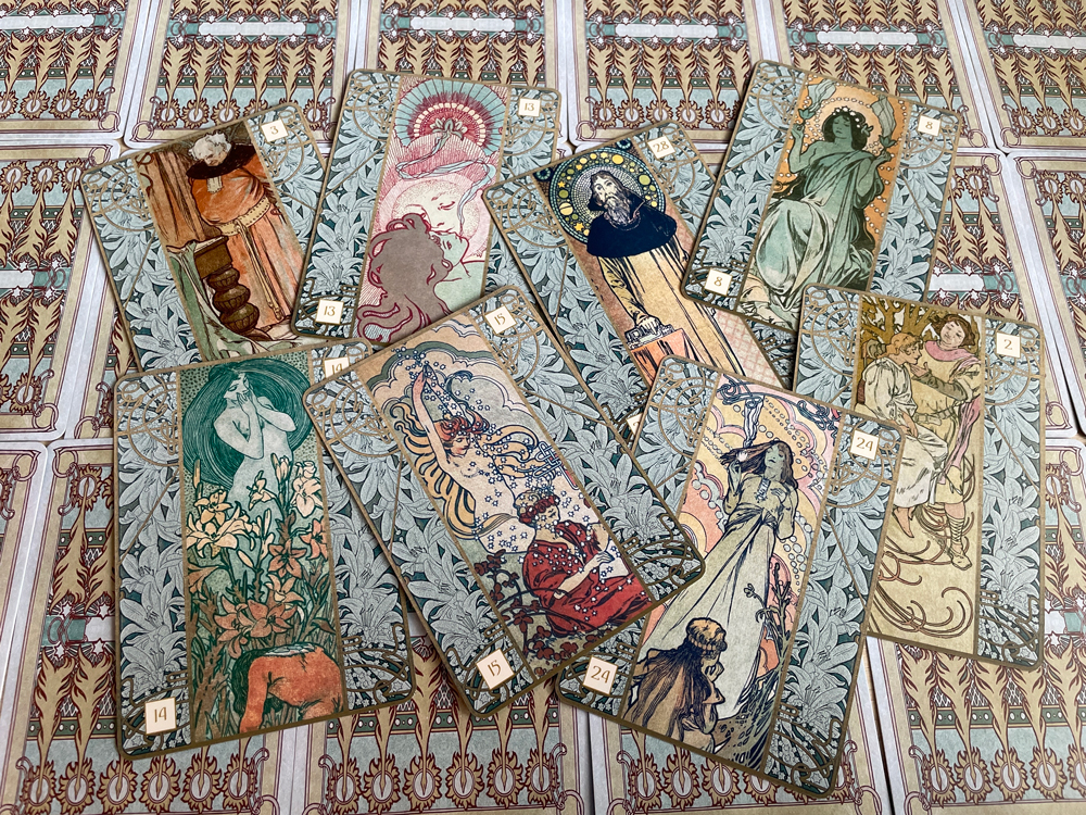ALFONS MARIA MUCHA ORACLE CARDS アルフォンス・マリア・ミュシャ