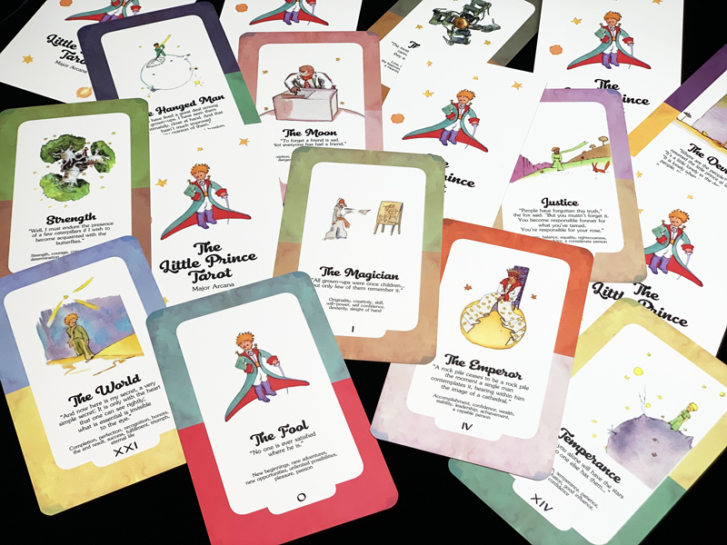 The Little Prince Tarot 星の王子様タロット(大アルカナのみ