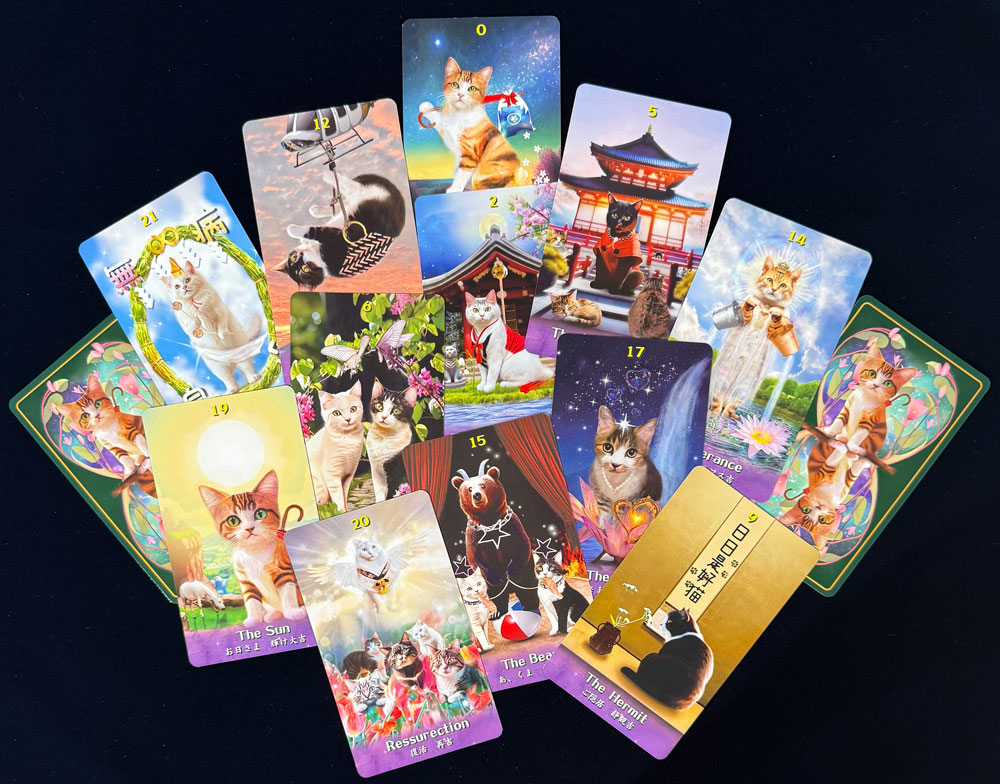 Happy Nyans Tarot ハッピー・にゃんず・タロット】 78枚 タロット占い