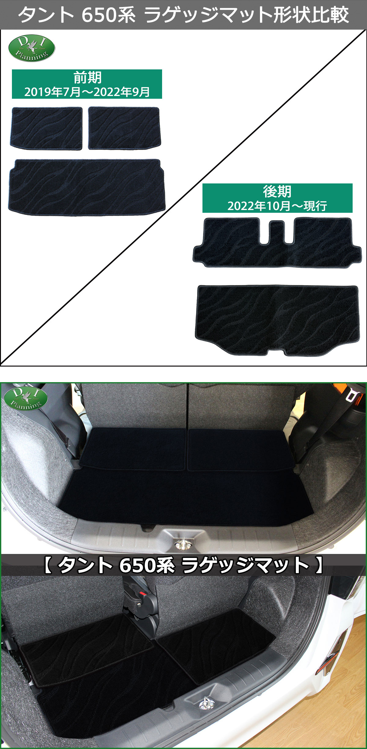 ラゲッジマット装着画像